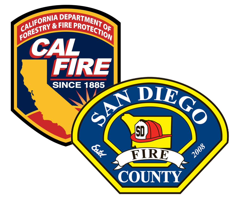 Combined Cal Fire and County Fire logo